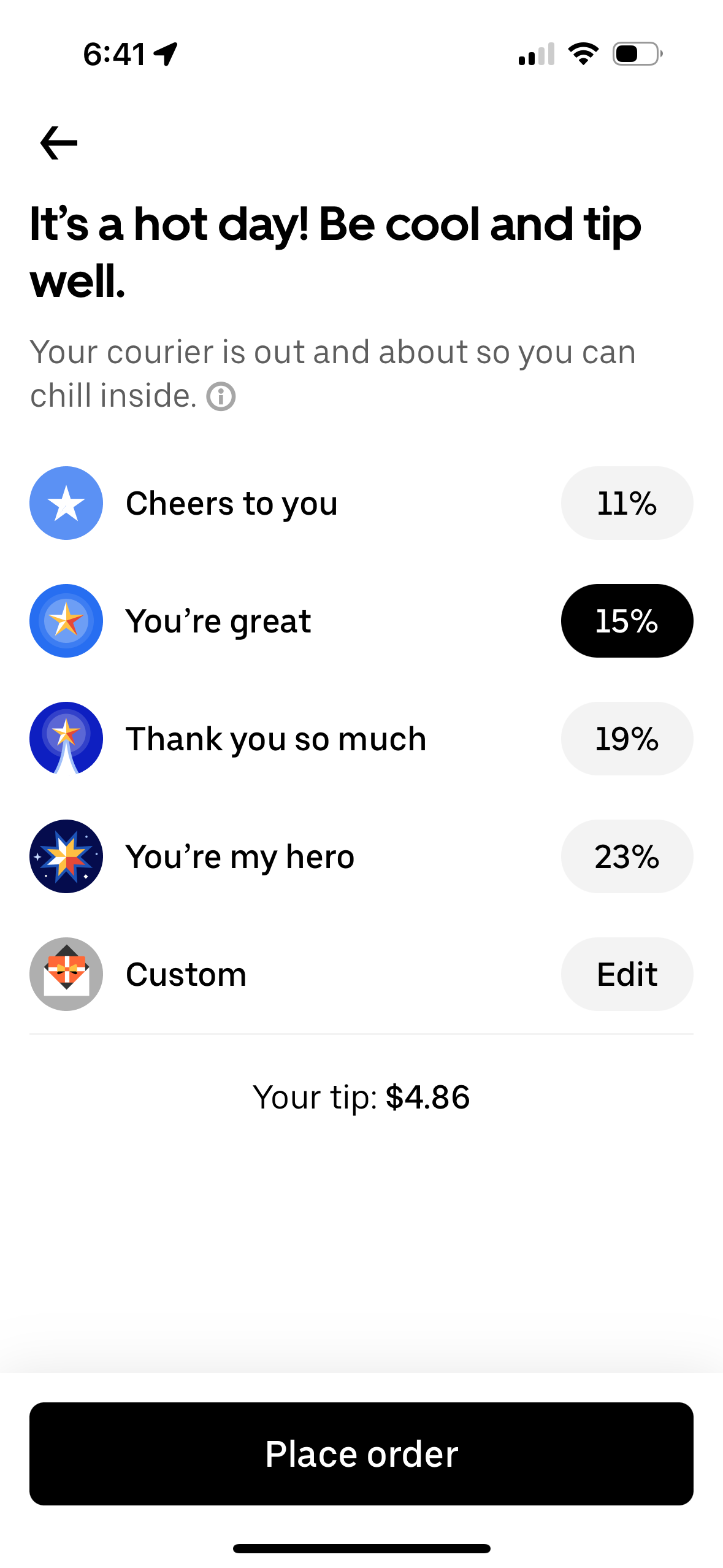 uber-eats app screenshot 116